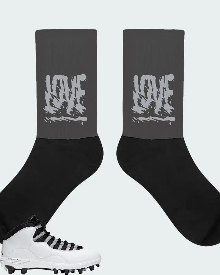 Jordan 10 TD Mid Matching Socks