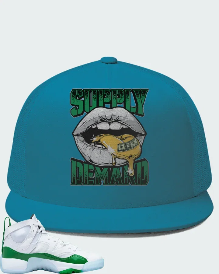 Air Jordan Two Trey Lucky Green Matching Hat