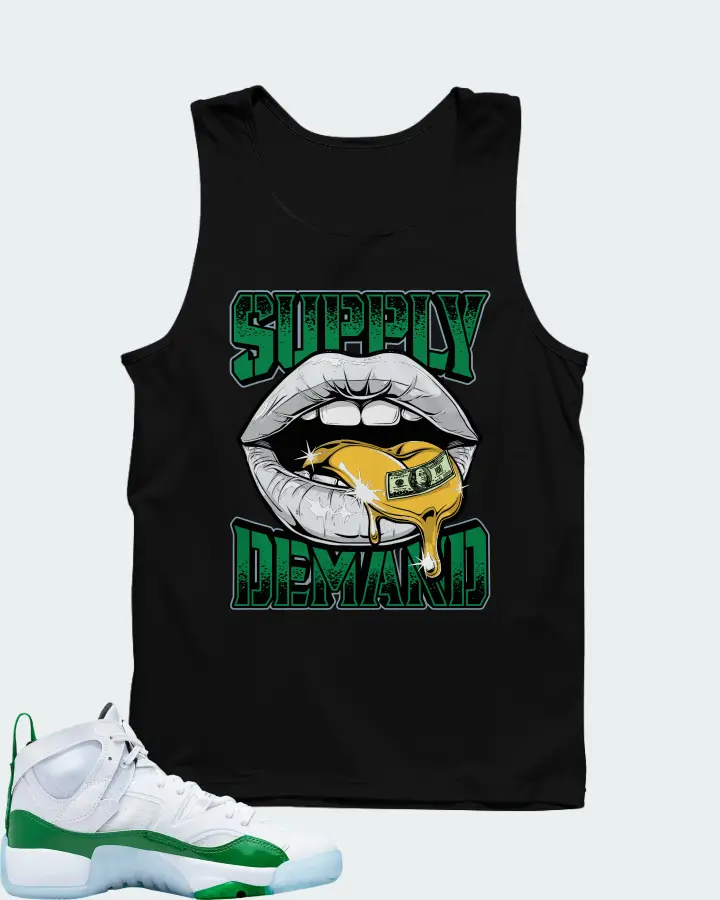Air Jordan Two Trey Lucky Green Matching Tank Top