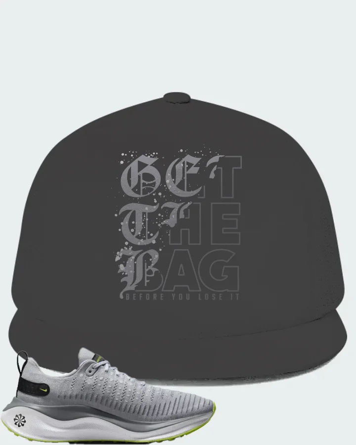 Nike InfinityRN 4 Wolf Grey Matching Hat