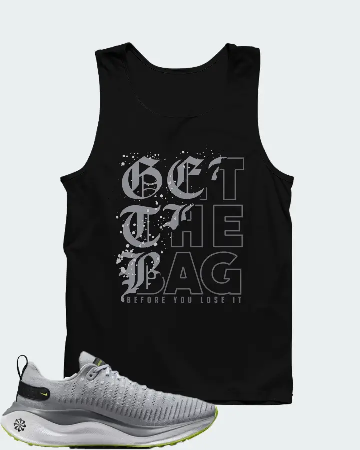 Nike InfinityRN 4 Wolf Grey Matching Tank Top