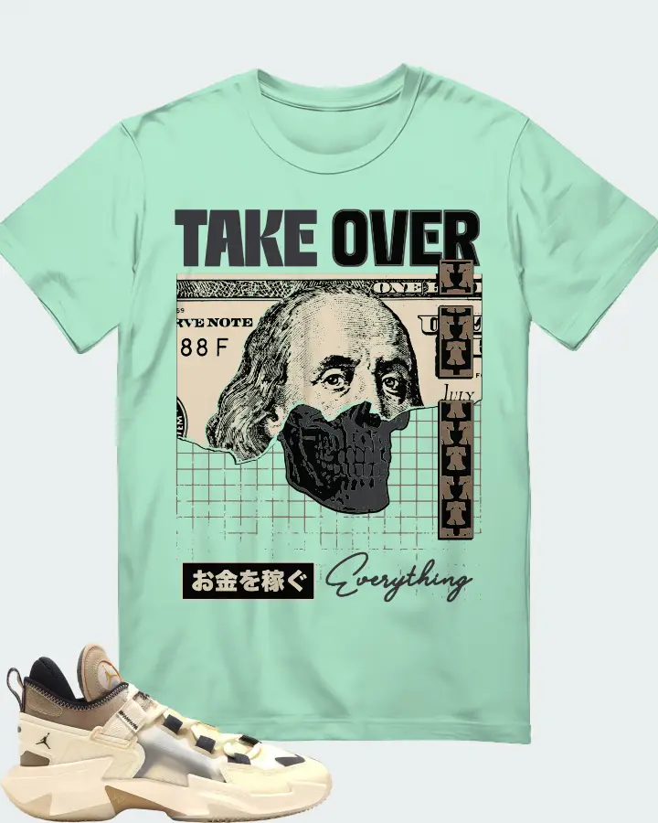 Jordan Why Not .5 Sneaker Matching Mint T-Shirt - Take Over