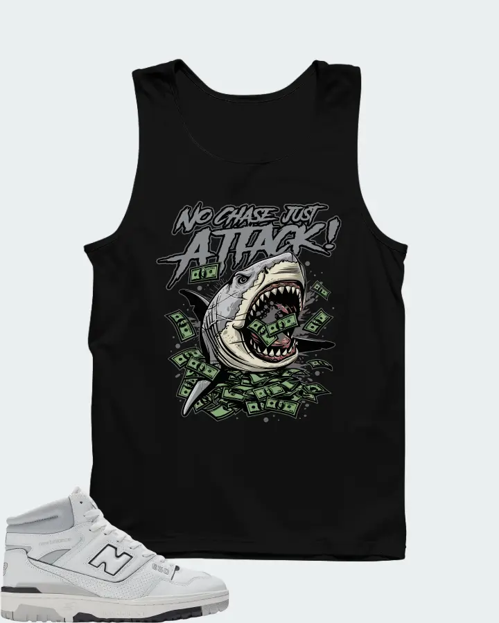 New Balance 650 - White/Grey Matching Tank Top