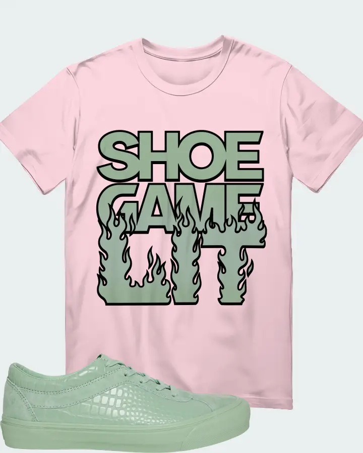 Vans Vault Bold Ni LX  Sneaker Matching Soft Pink T-Shirt - Shoe Game Lit Refreshed
