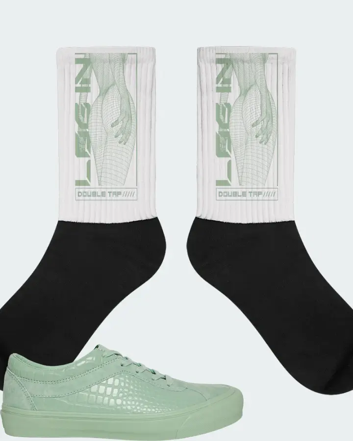 Socks in White