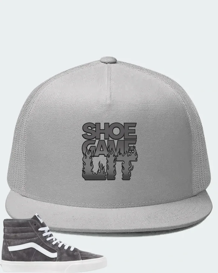 Vans Sk8-Hi Pig Suede Sneaker Matching White Hat - Shoe Game Lit Refreshed