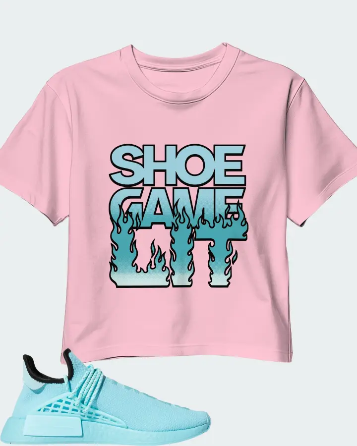 adidas NMD Hu Sneaker Matching Pink Crop Top - Shoe Game Lit Refreshed