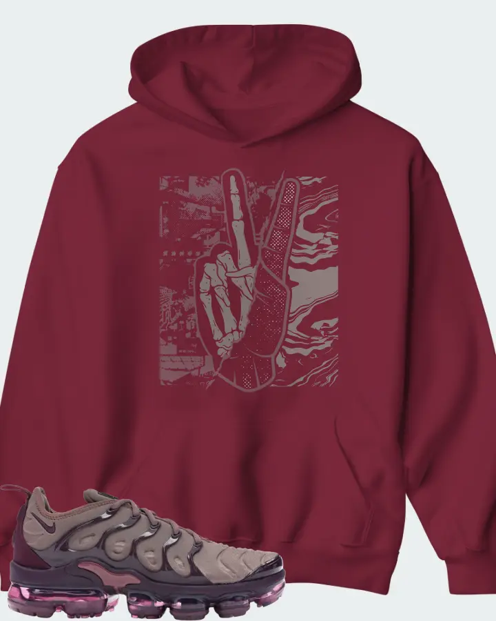 Nike Air VaporMax Plus Bordeaux (Women's) Matching Hoodie
