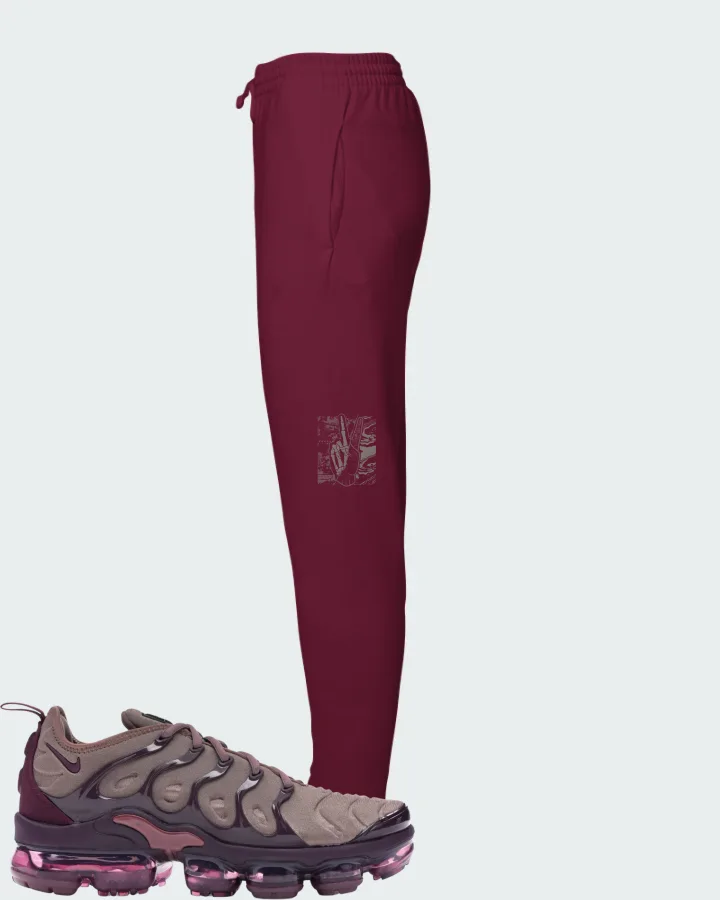Nike Air VaporMax Plus Bordeaux (Women's) Matching Joggers