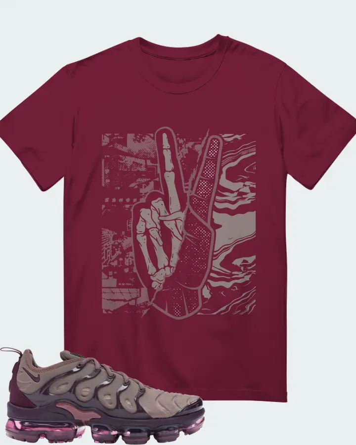 Nike Air VaporMax Plus Bordeaux (Women's) Matching T-Shirt