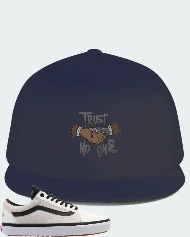 Vans Old Skool MTE DX Sneaker Matching Navy Hat - Trust No One