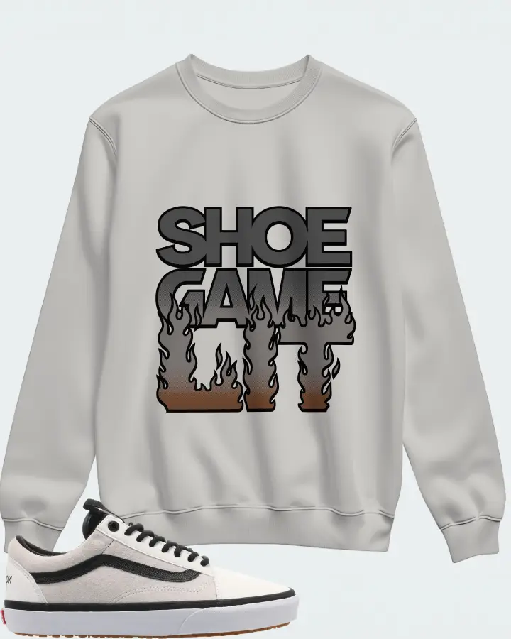 Vans Old Skool MTE DX Sneaker Matching Grey Sweatshirt - Shoe Game Lit Refreshed