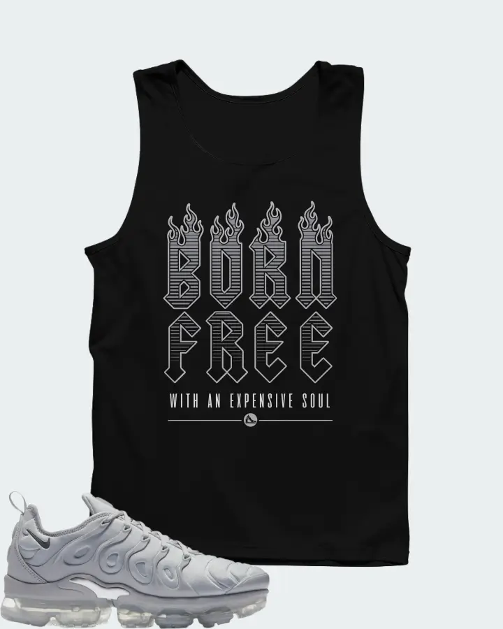 Nike Air VaporMax Plus Cool Grey Matching Tank Top