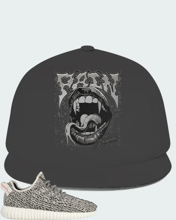 adidas Yeezy Boost 350 Turtledove Grey White(2024) Matching Hat