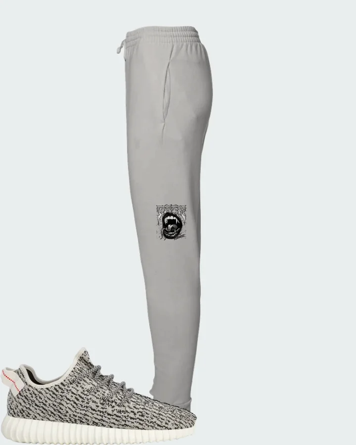 adidas Yeezy Boost 350 Turtledove Grey White(2024) Matching Joggers