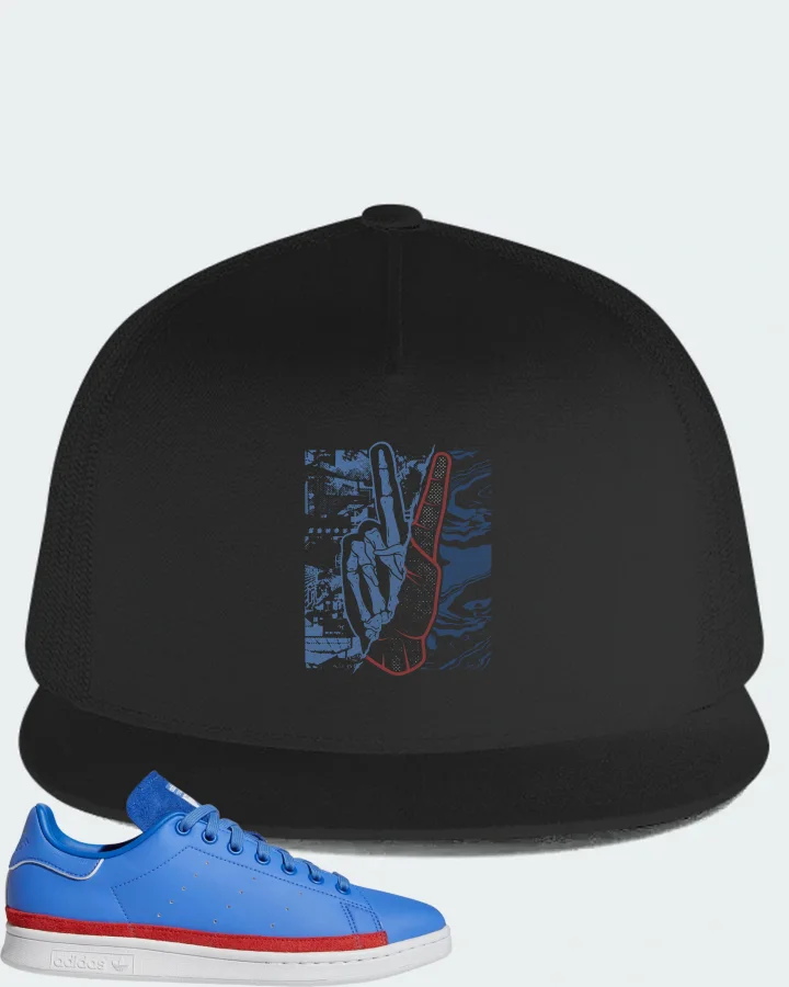 adidas Stan Smith Sneaker Matching Black Hat - Peace of mind