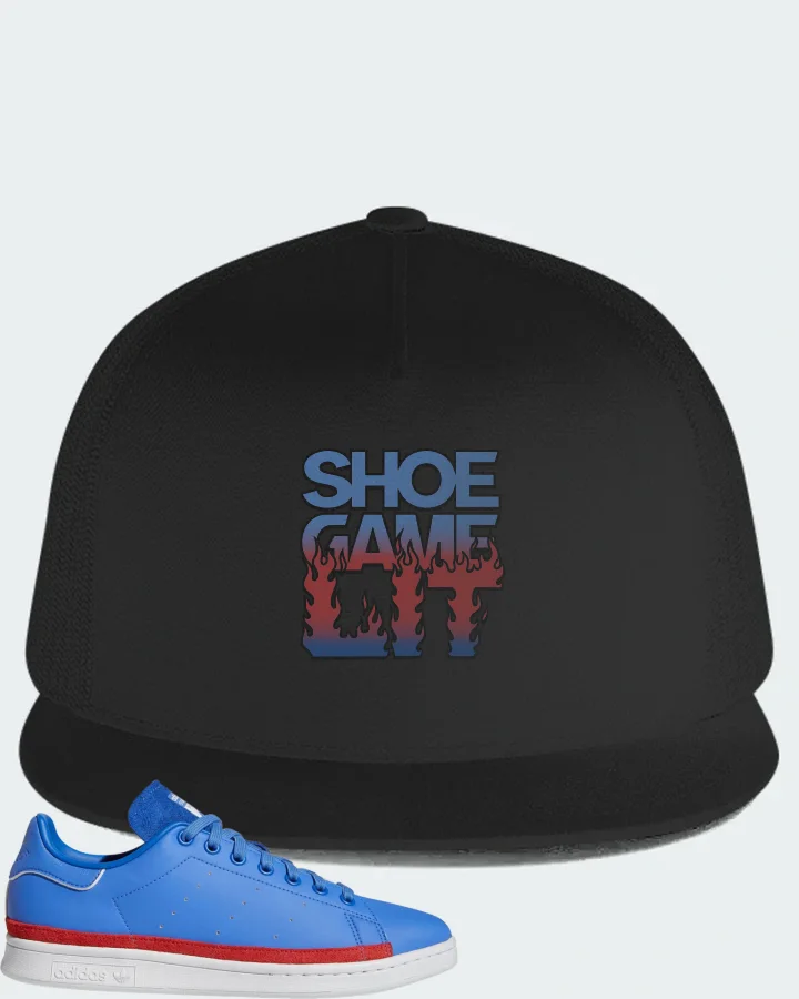adidas Stan Smith Sneaker Matching Black Hat - Shoe Game Lit Refreshed