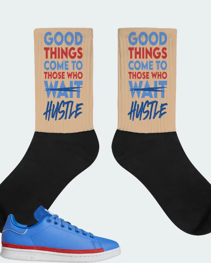 adidas Stan Smith Sneaker Matching Cream Socks - Good Things Come