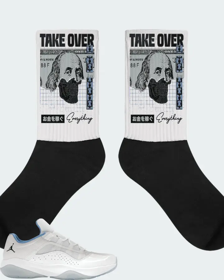 Jordan 11 CMFT Low Sneaker Matching White Socks - Take Over
