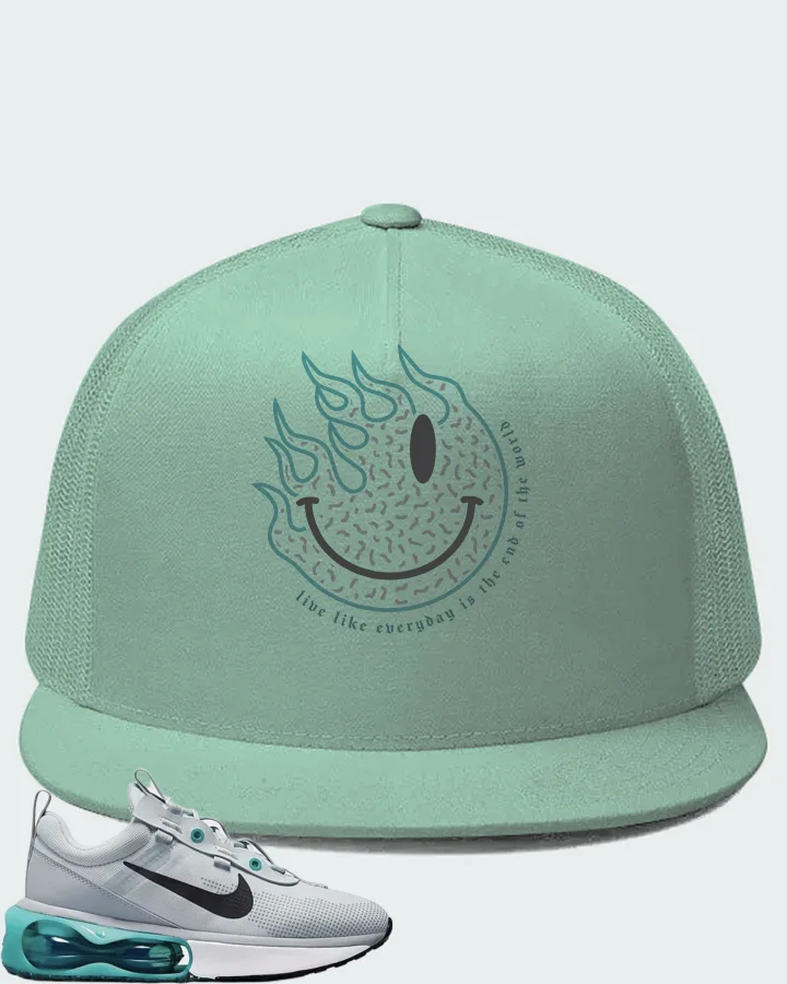Nike Air Max 2021 Teal Wolf Grey Matching Hat