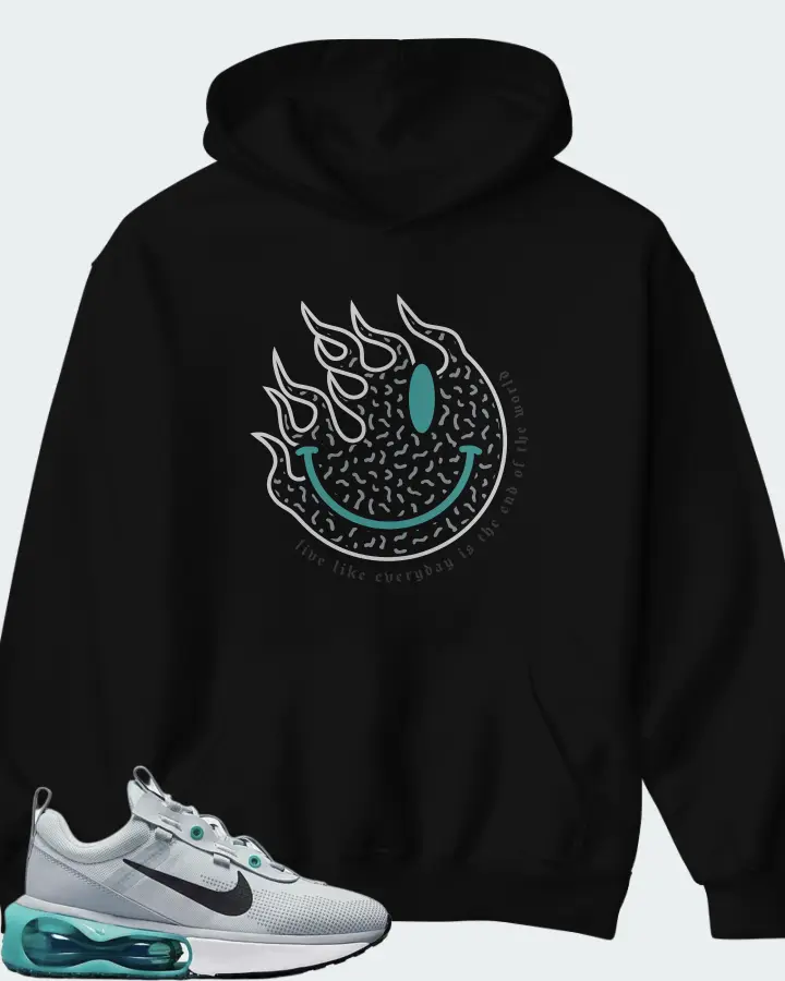 Nike Air Max 2021 Teal Wolf Grey Matching Hoodie