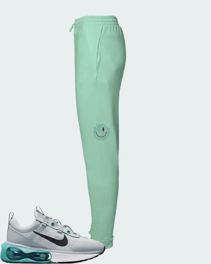 Nike Air Max 2021 Teal Wolf Grey Matching Joggers