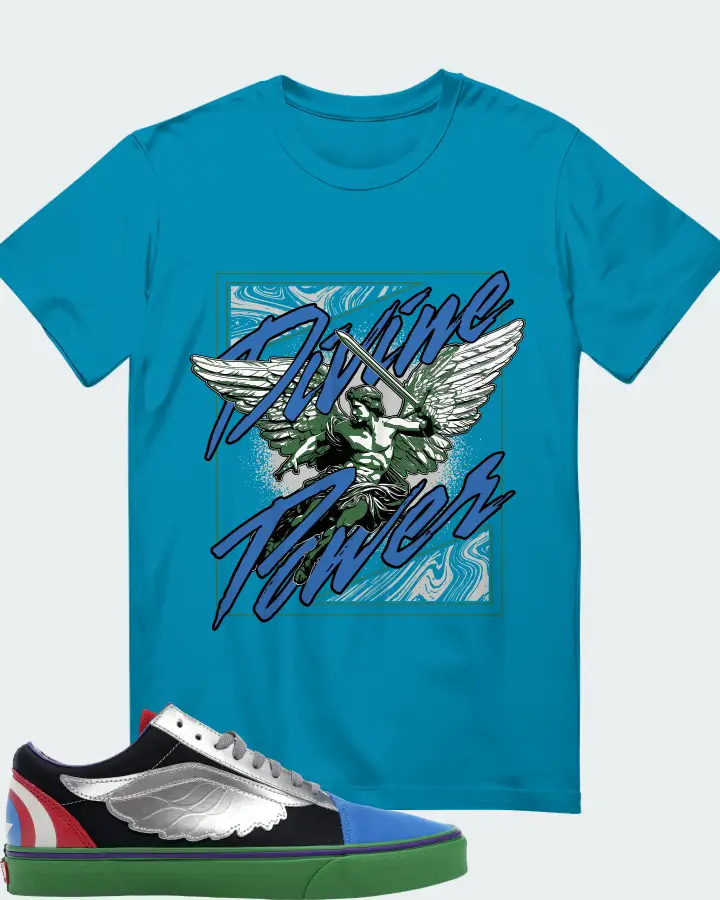 T-Shirt in Aqua