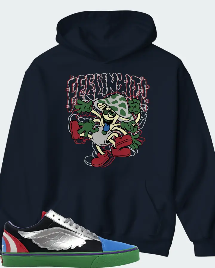Hoodie in Navy