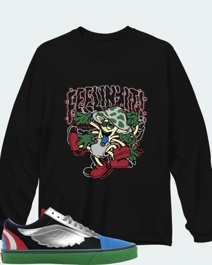 Long Sleeve T-Shirt in Black