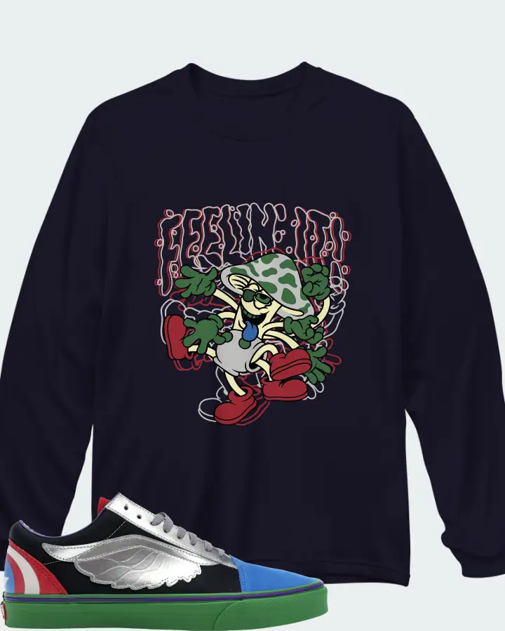 Long Sleeve T-Shirt in Navy