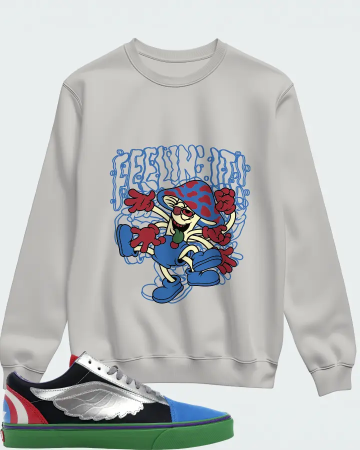 Sweatshirt in Grey
