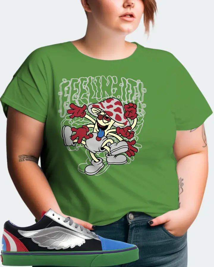 Vans Old Skool Sneaker Matching Leaf T-Shirt (Feeling It) - View 11