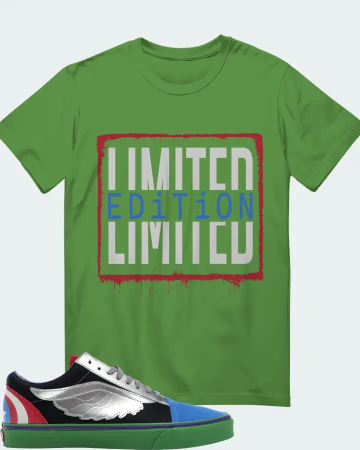 Vans Old Skool Sneaker Matching Leaf T-Shirt - LIMITED EDITION