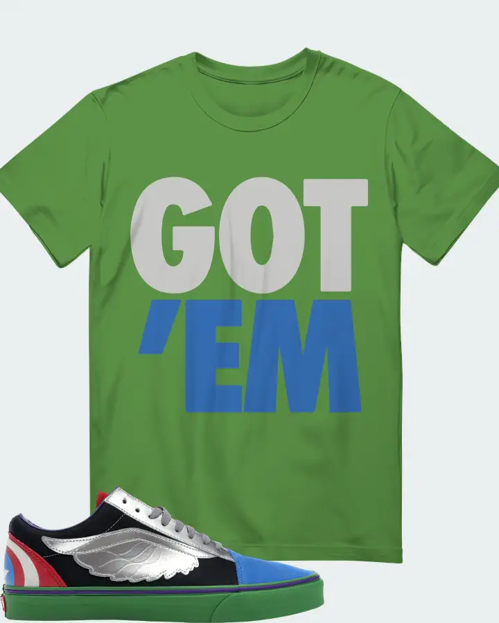 Vans Old Skool Sneaker Matching Leaf T-Shirt - Got Em