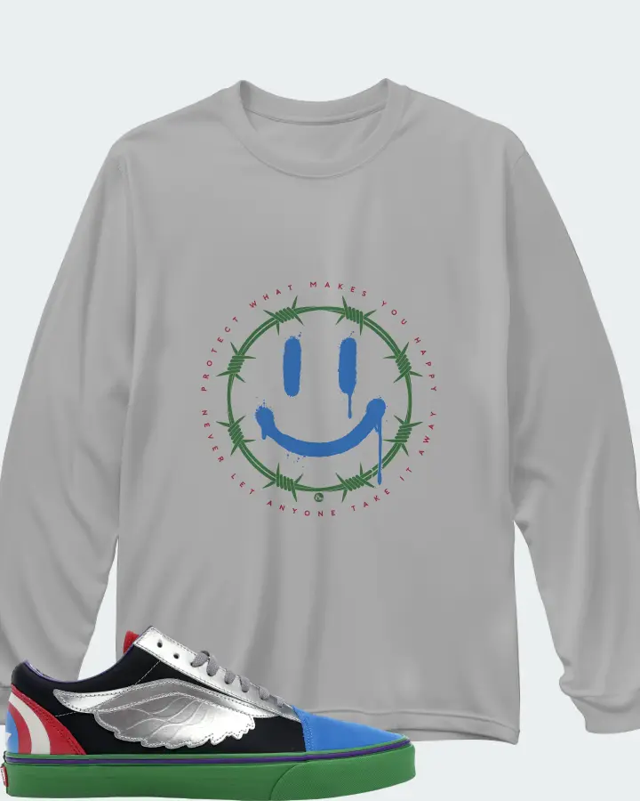 Long Sleeve T-Shirt in Grey