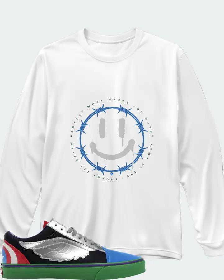 Long Sleeve T-Shirt in White