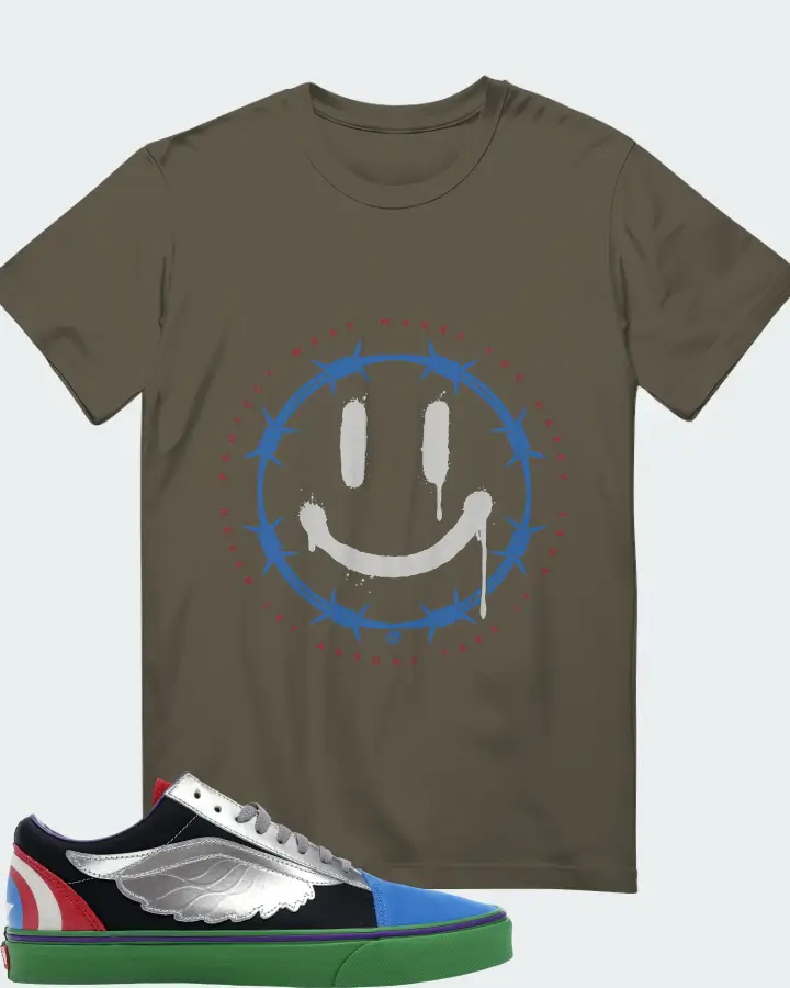 T-Shirt in Army Green