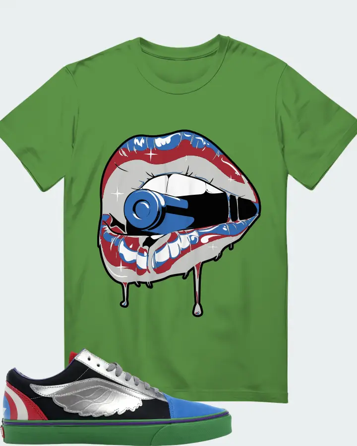 Vans Old Skool Sneaker Matching Leaf T-Shirt - Kiss of Death