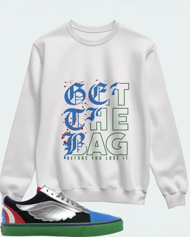 Sweatshirt in White