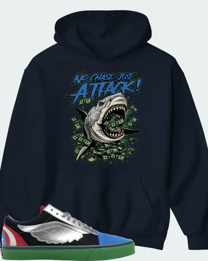 Hoodie in Navy