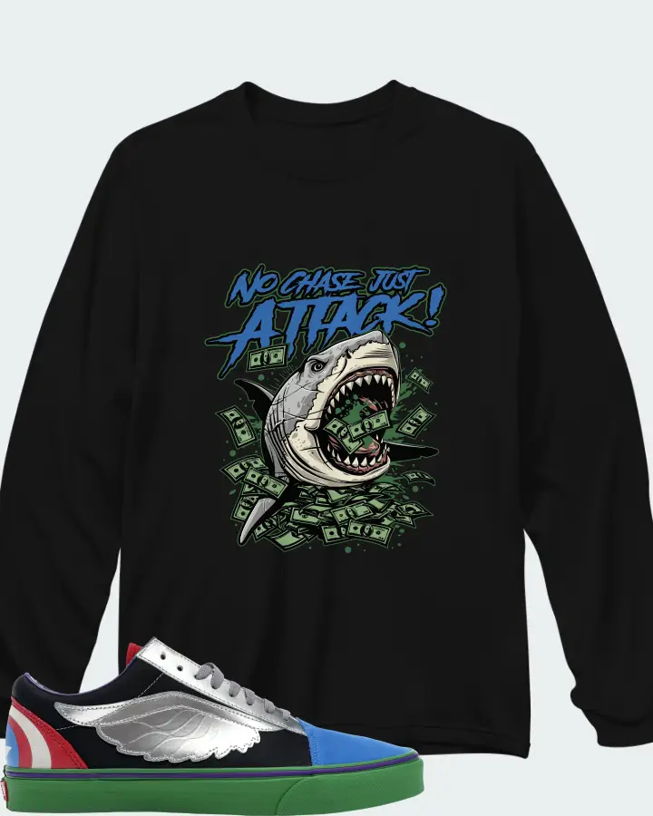 Long Sleeve T-Shirt in Black