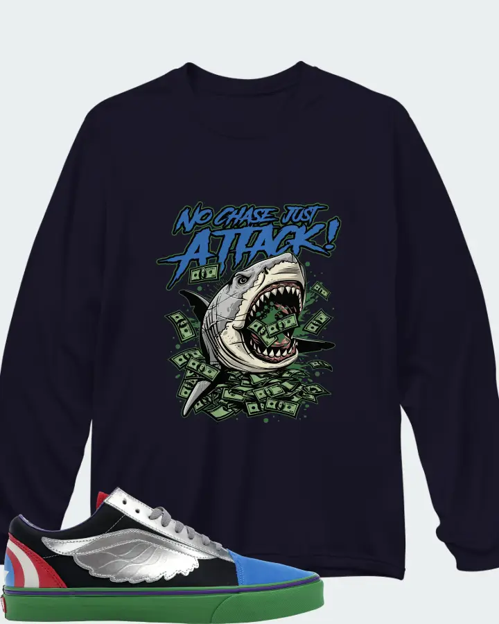 Long Sleeve T-Shirt in Navy