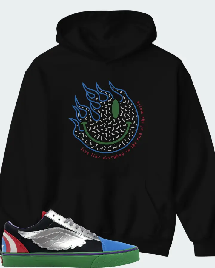 Hoodie in Black