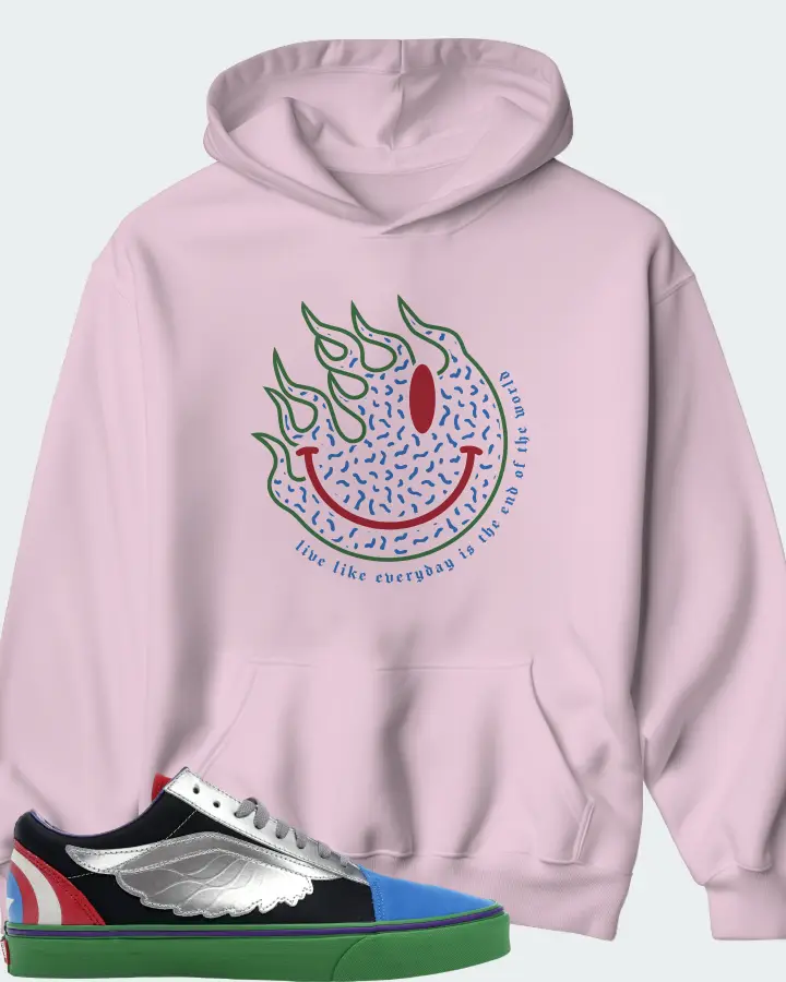 Hoodie in Pink