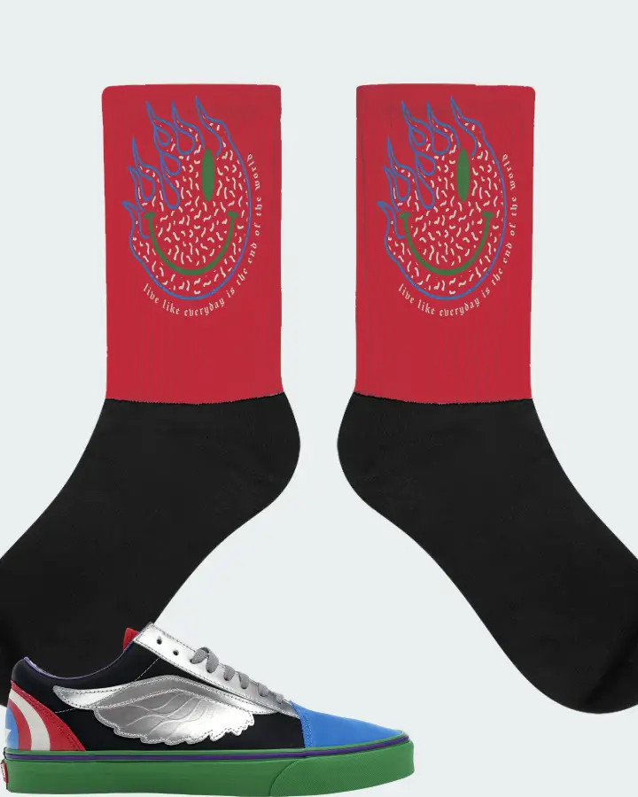 Socks in Red