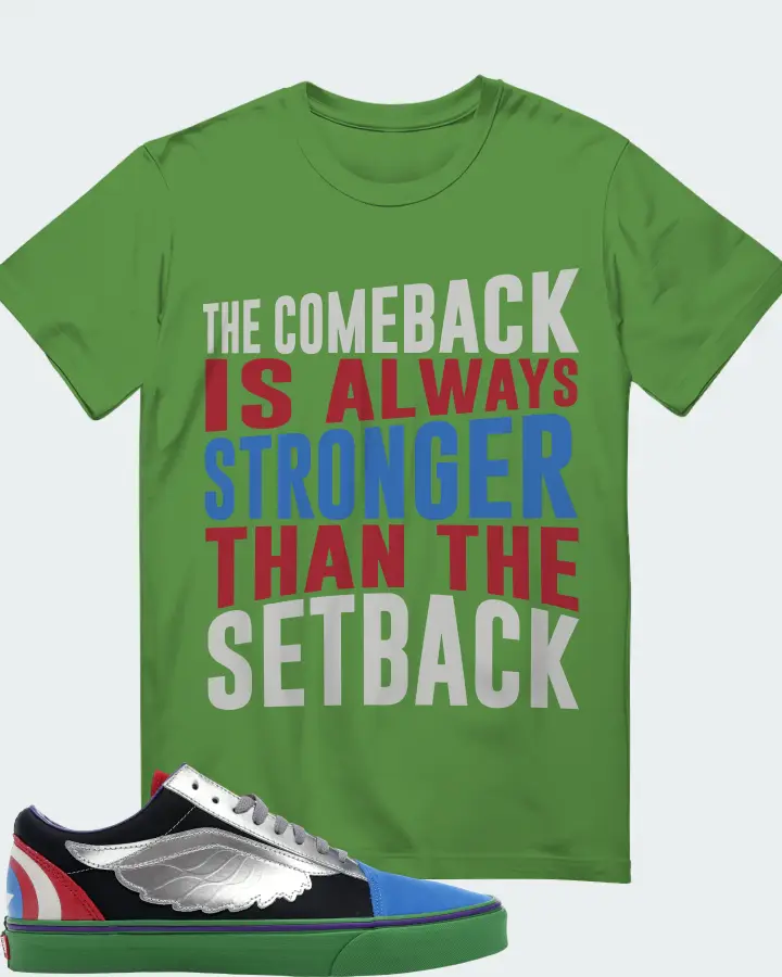 Vans Old Skool Sneaker Matching Leaf T-Shirt - The Comeback