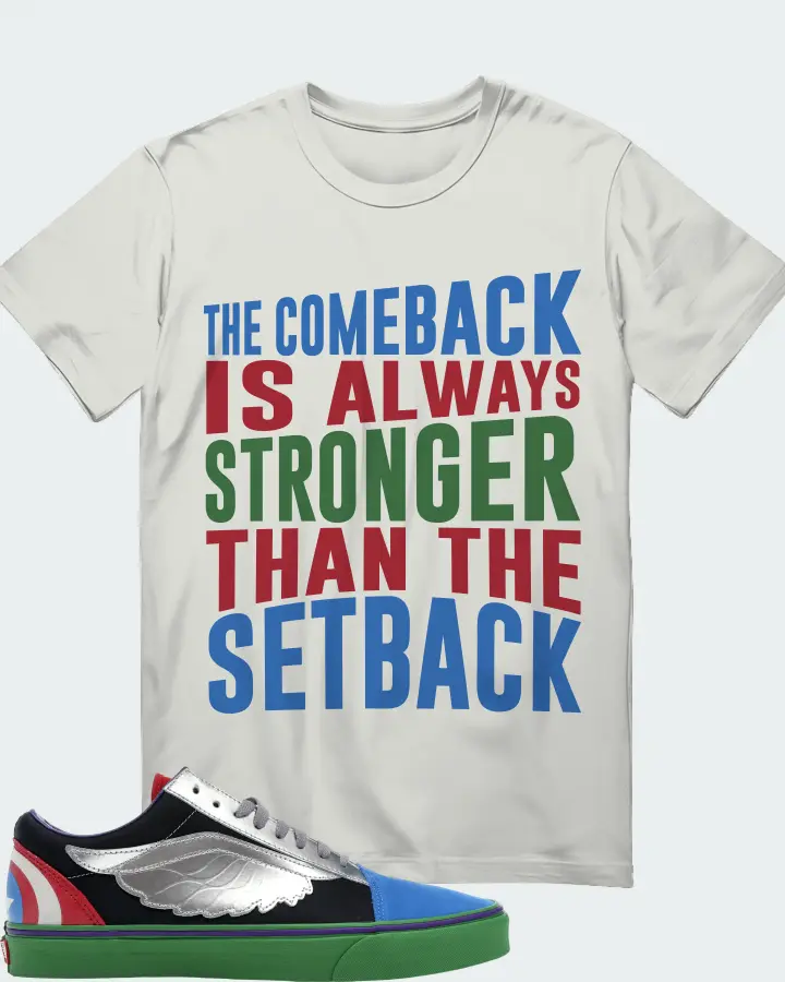Vans Old Skool Sneaker Matching Silver T-Shirt - The Comeback
