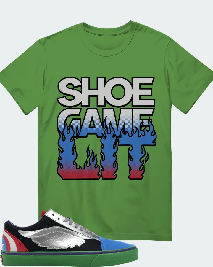 Vans Old Skool Sneaker Matching Leaf T-Shirt - Shoe Game Lit Refreshed