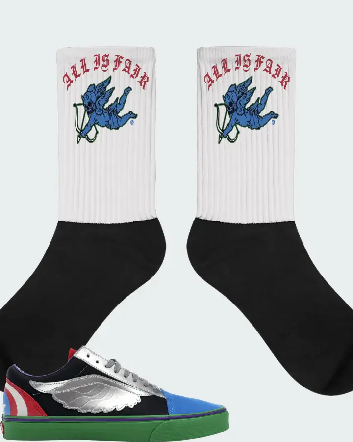 Socks in White