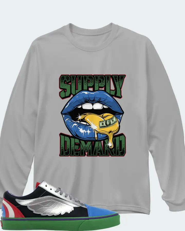 Long Sleeve T-Shirt in Grey